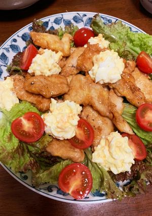 ヘルシー簡単チキン南蛮-レシピのメイン写真