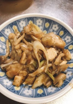 鶏モモ肉のネギポン酢マヨ炒め-レシピのメイン写真