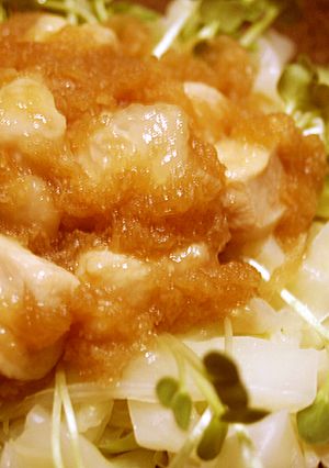 鶏むね肉と塩ダレキャベツのおろしポン酢-レシピのメイン写真