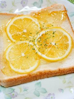 レモンチーズトースト-レシピのメイン写真