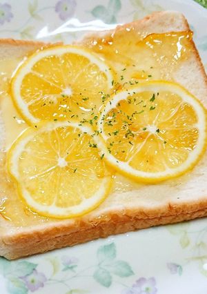 レモンチーズトースト-レシピのメイン写真