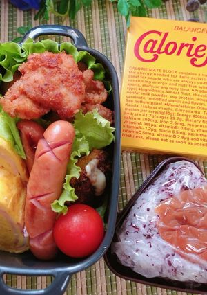 高校1年女子お弁当♡2020.08.04-レシピのメイン写真