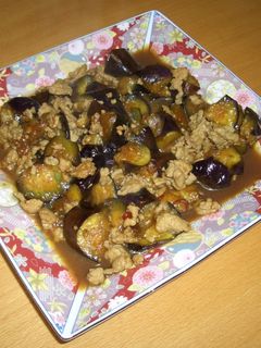 ナスと鶏ひき肉の炒め煮-レシピのメイン写真