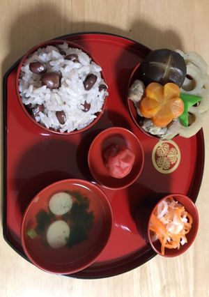 お食い初め　祝100日　-レシピのメイン写真