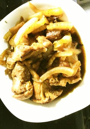 本みりんで鳥もも肉のポン酢生姜煮-レシピのメイン写真