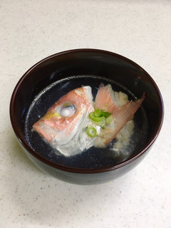 ★鯛の潮汁(アラ汁)-レシピのメイン写真