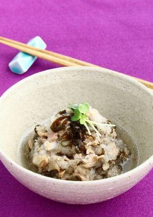 味付けはもずく酢！ツナのおろし和え-レシピのメイン写真