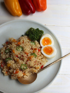 炊飯器でかんたん夏野菜ピラフ-レシピのメイン写真