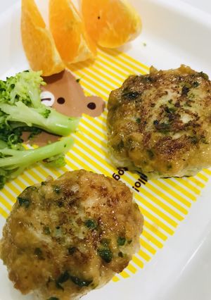 胸肉つくね♡みりんタレ-レシピのメイン写真