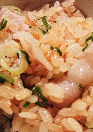 にんにく醤油の炊き込みごはん覚書-レシピのメイン写真