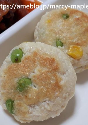 豆腐とはんぺんのふわふわ焼き-レシピのメイン写真