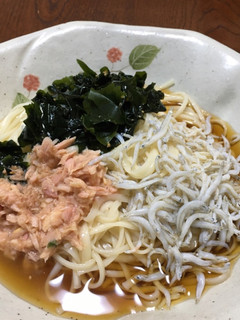 簡単、冷やしうどん-レシピのメイン写真
