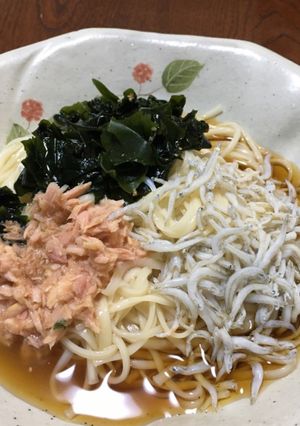 簡単、冷やしうどん-レシピのメイン写真