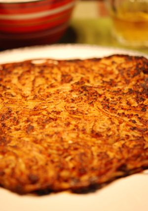ミートソースの焼きスパゲッティ-レシピのメイン写真