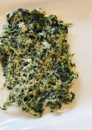 離乳食 モロヘイヤとしらすぼしの混ぜ焼き-レシピのメイン写真