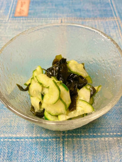 きゅうりとわかめの酢の物-レシピのメイン写真