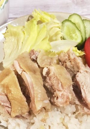 シンガポール風海南チキンライス-レシピのメイン写真