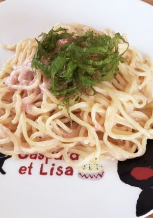 マルちゃん塩焼きそばで明太子パスタ-レシピのメイン写真