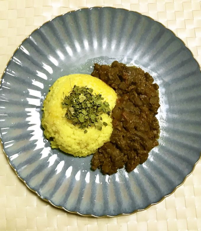 鹿ひき肉を使ったスパイスキーマカレー！-レシピのメイン写真