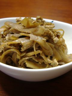 牛蒡と油揚げの醤油煮-レシピのメイン写真