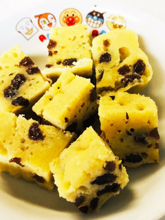 簡単!レーズンとバナナの蒸しパン-レシピのメイン写真