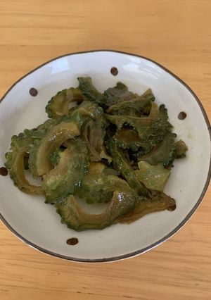 ゴーヤきんぴら-レシピのメイン写真