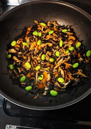 ひじき　煮物-レシピのメイン写真