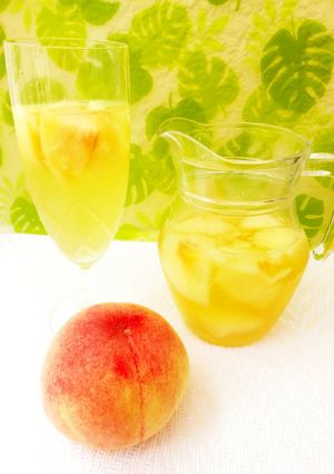 😊安いワインも大変身！桃のサングリア😊-レシピのメイン写真
