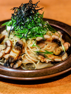 鰻ペペロンチーノ【うなぎだれ使用】-レシピのメイン写真