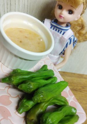 リカちゃん♡スイチリマヨ獅子唐*ピーマン-レシピのメイン写真