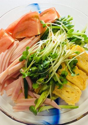 220、夏休みランチ②冷やし中華レモン味-レシピのメイン写真