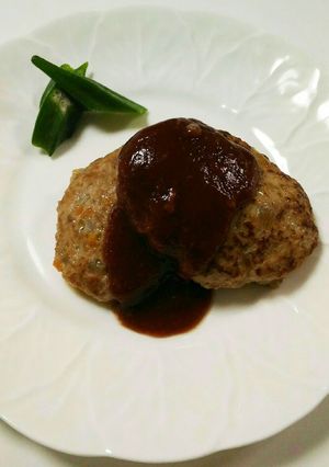 タマネギたっぷり♡ふんわりハンバーグ♡-レシピのメイン写真