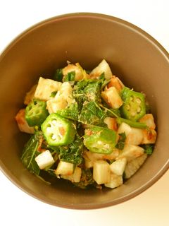 【簡単】ねばねば野菜のおかか和え-レシピのメイン写真
