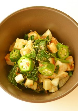 【簡単】ねばねば野菜のおかか和え-レシピのメイン写真