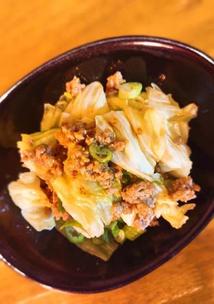 キャベツと挽き肉の麻婆♪-レシピのメイン写真