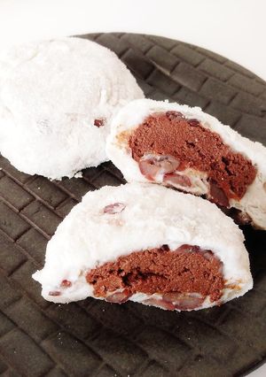 糖質制限生チョコ風ココナッツミルク餅-レシピのメイン写真