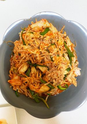 食欲ましまし！！旨辛豚キムチ★-レシピのメイン写真