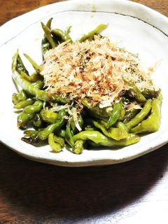 ひもとうがらし甘辛炒め-レシピのメイン写真
