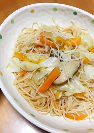 野菜たっぷり焼きビーフン-レシピのメイン写真