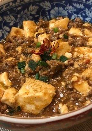 お肉ゴロゴロ　美味しい　麻婆豆腐-レシピのメイン写真