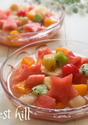 韓国版フルーツポンチ・ファチェ（花菜）-レシピのメイン写真