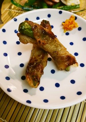 唐辛子豚巻き-レシピのメイン写真
