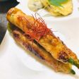 肉巻きオクラ・おくらメインのおかずです。