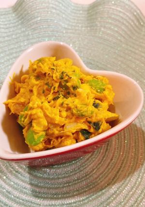 ☆かぼちゃと枝豆のマッシュサラダ☆-レシピのメイン写真