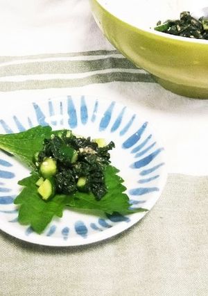 きゅうりと大葉の和え物-レシピのメイン写真
