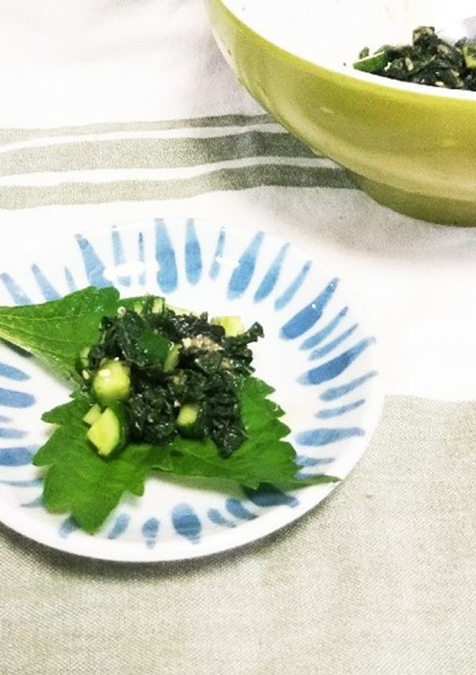 きゅうりと大葉の和え物-レシピのメイン写真