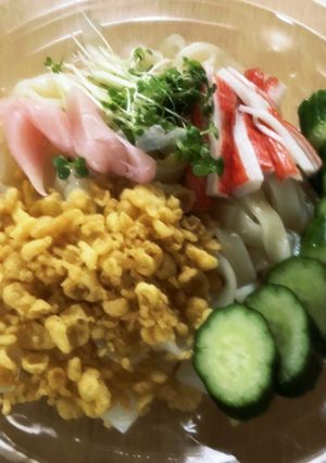 冷やしたぬききしめん-レシピのメイン写真