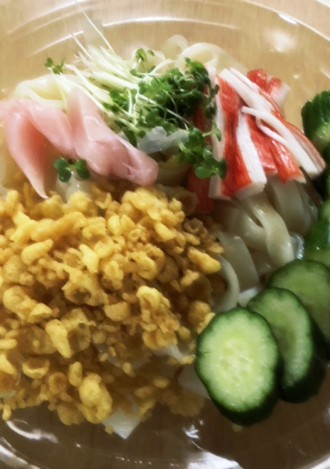 冷やしたぬききしめん-レシピのメイン写真