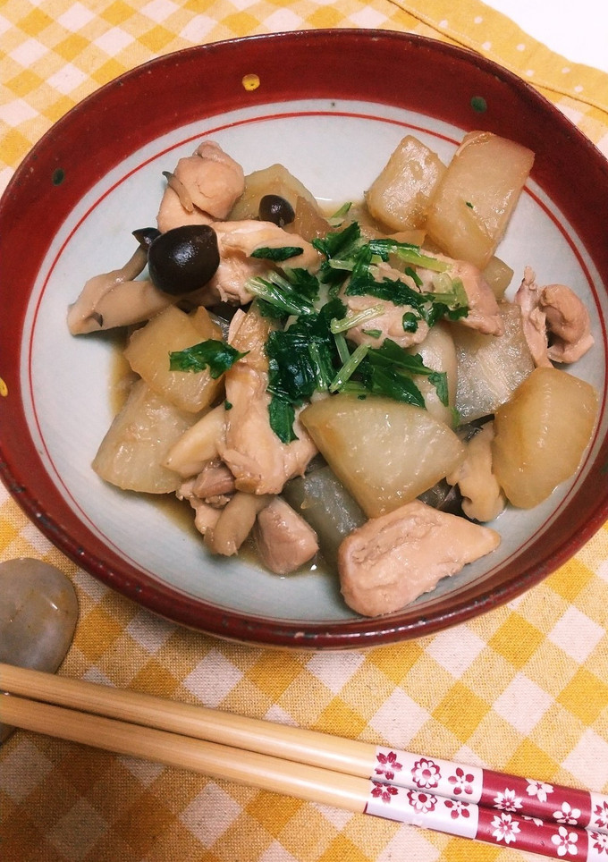 ほくほく大根と鶏肉の煮物-レシピのメイン写真