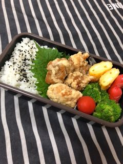 男子高校生弁当★38 から揚げ弁当-レシピのメイン写真